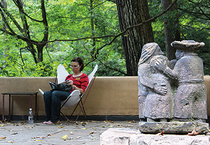 Participants in educational programs like Insight/Onsite will 
now be immersed in art and nature throughout their stay.